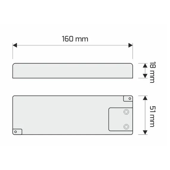 Блок питания LED model LD 30W 12VDC, без проводов, 6 мини-гнезд арт.TRA-LD-30W-T-01 - 12