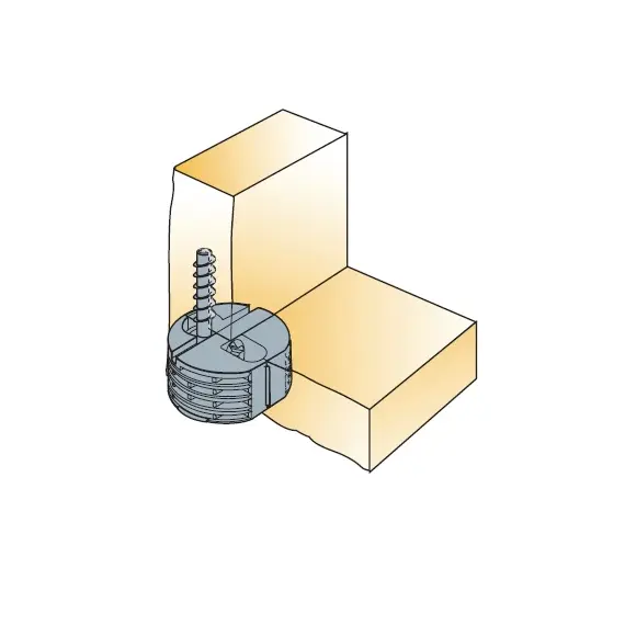 Эксцентрик SYSTEM 3 25х12 мм коричневый арт.003118-831-001 - 25