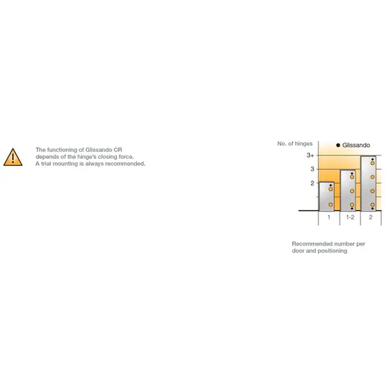 Демпфер мебельный угловой для полунакладных петель Titus Glissando CR серый регулируемая зона + 5 мм. Арт: 972-0X34-380-00 - 40