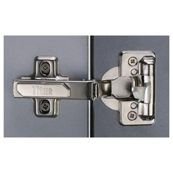 Петля мебельная Titus S-Type-i Plus 90 градусов 110/45/0 мм. арт.954-0228-050-00 - 18