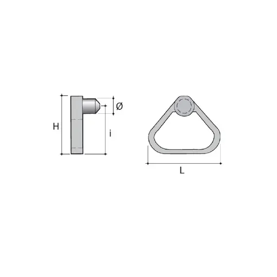 Стопор для полки, d=5 мм арт.BR01PN - 4