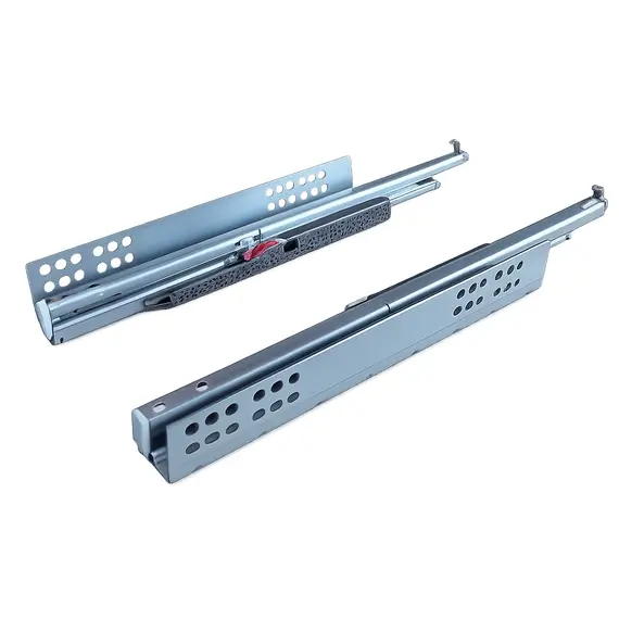 Направляющие скрытого монтажа полное выдвижение SoftClose установка замками 500 мм арт.758-3050-00 - 10