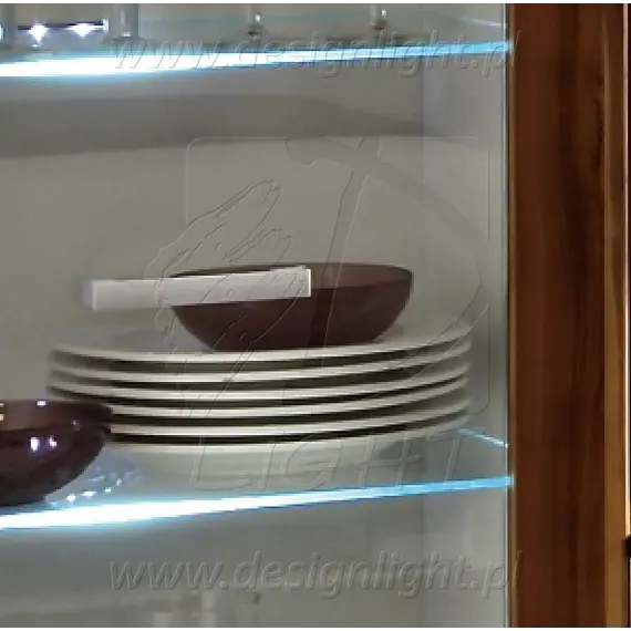 Светильник LED KLIPS металлический 0,25W 12VDC 4000К LED3528, провод 2 м арт.KLIPS-M-3528-40K-01 - 44