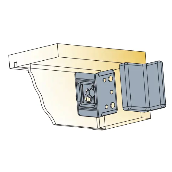 Навес шкафа (темно-коричневый) арт.448000.G - 15