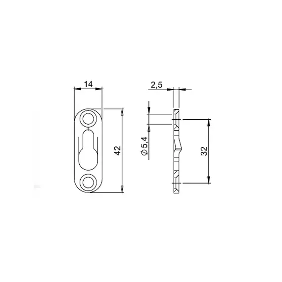 Навеска для шкафа арт.161.4200.40 - 15