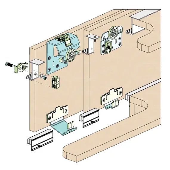 Стабилизатор верхней направляющей арт.RRAM.51.06 - 9