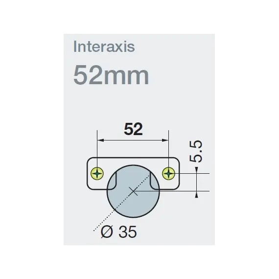 Петля T-type для складных фасадов 70/52 мм арт.721-0PM0-650-00 - 37