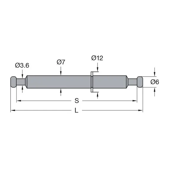 Дюбель мебельный двойной с кольцом Titus System 5 длина 83,4 мм. Арт: 005752-883-300 - 10