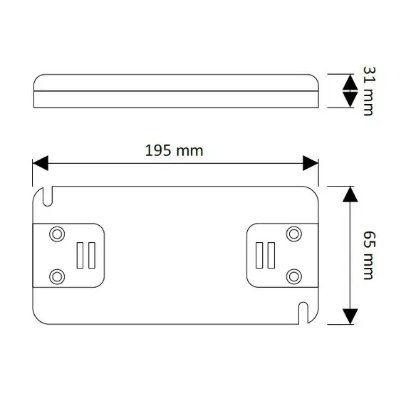 Блок питания SLIM LED PREMIUM 180W 12VDC, без проводов арт.TRA-S-180W-T-01 - 15