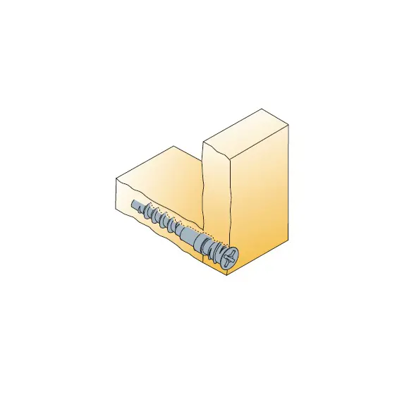 Шуруп стяжной D6х42 мм арт.000180-885-300 - 27