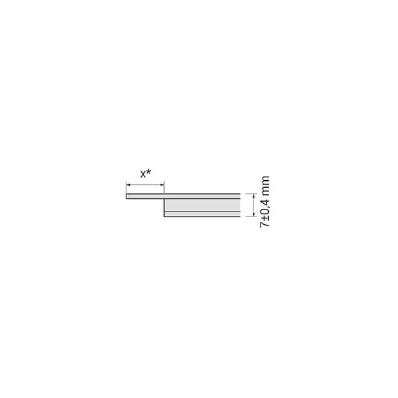 Профиль Rodled mini пластиковый арт.PROF-RDM-ML-2M - 44