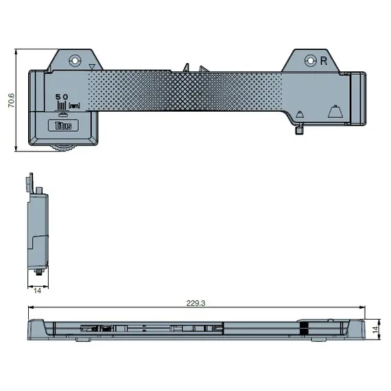 Механизм PushOpen Tacto 2.0 для ящиков Tekform Slimline+ арт.656-9220-383-k1 - 2