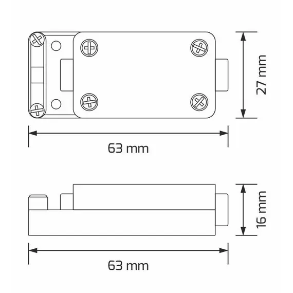Коннектор IP54 для проводов 0,75-1,5 мм2 арт.GNI-ZLA-IP54-V2 - 94