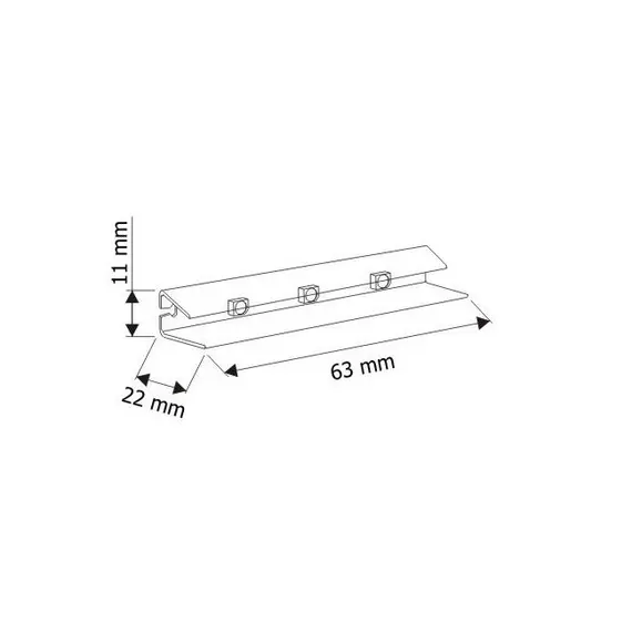 Светильник LED KLIPS пластиковый 0,75W 12VDC RGB, провод 2 м арт.PRFT-RGB-0063-MN-02 - 17