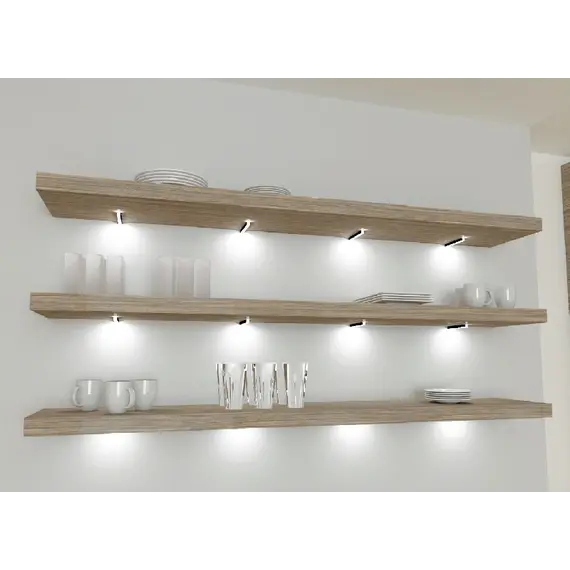 Светильник LED Ariana M 1,2W 6000K, провод 2 м, черный молочный арт.AINM-CO-BP - 11