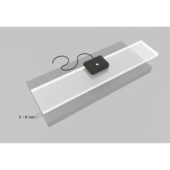 Светильник LED Dojo Slim 3D 1,1W 4000K, провод 2 м, черный молочный арт.DOJOSLIM-3D-CZ-BN - 32