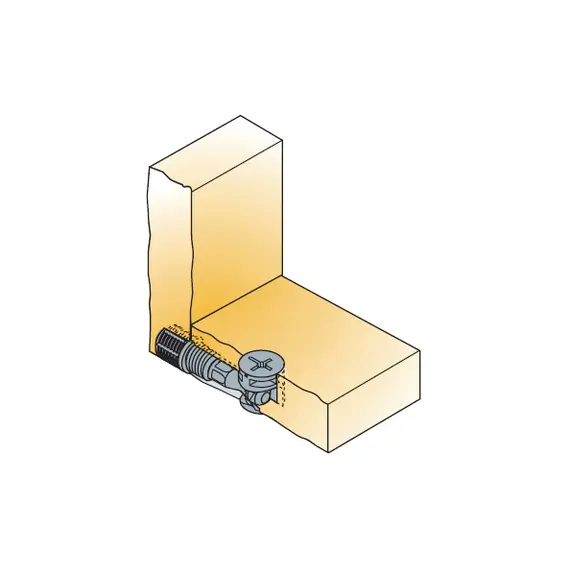 Дюбель SYSTEM 5 Quickfit 24х8 мм арт.005563-880-001 - 6