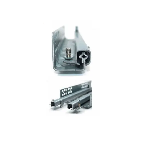 Направляющие скрытого монтажа 3/4 открывание PushOpen насадной монтаж 350 мм арт.647-5835-00 - 20