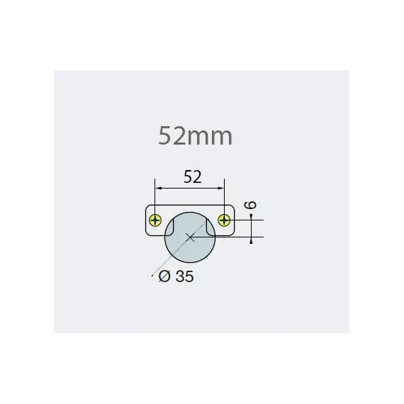 Петля S-type i3 с доводчиком Glissando 110/52/9 мм арт.242-0978-054-00 - 200