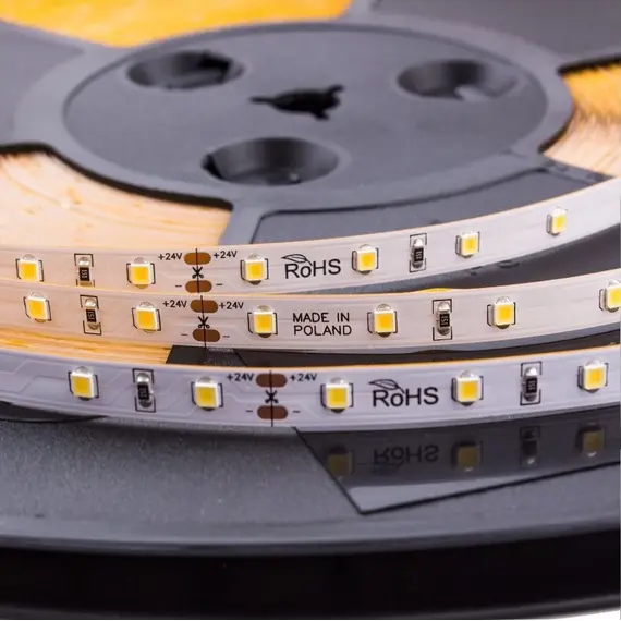 LED лента PREMIUM 60LED/1м 50 м 2835 IP20 8 мм 3000К 5W/1m арт.R-24-2835-50-20-30K-01 - 67