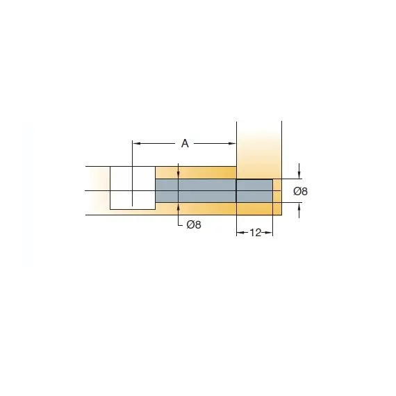 Дюбель SYSTEM 5 Quickfit 34х8 мм арт.005554-880-001 - 65