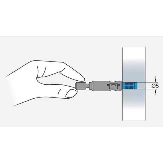 Дюбель мебельный Titus System 5 Quickfit TL5 5x34 мм. Арт: 009652-956-001 - 219