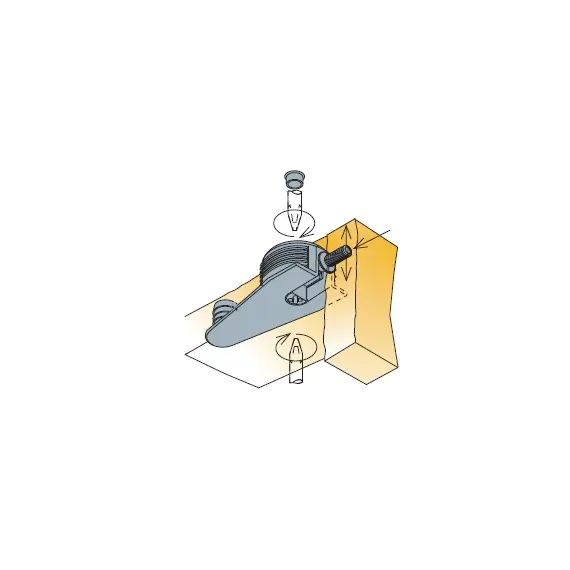 Дюбель мебельный Titus System 6 Quickfit-Expando d5х7,5 мм. Арт: 006479-880-001 - 8