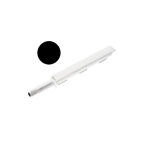 Толкатель Push Latch S3, с направляющей, черный арт.915-9278-390-00