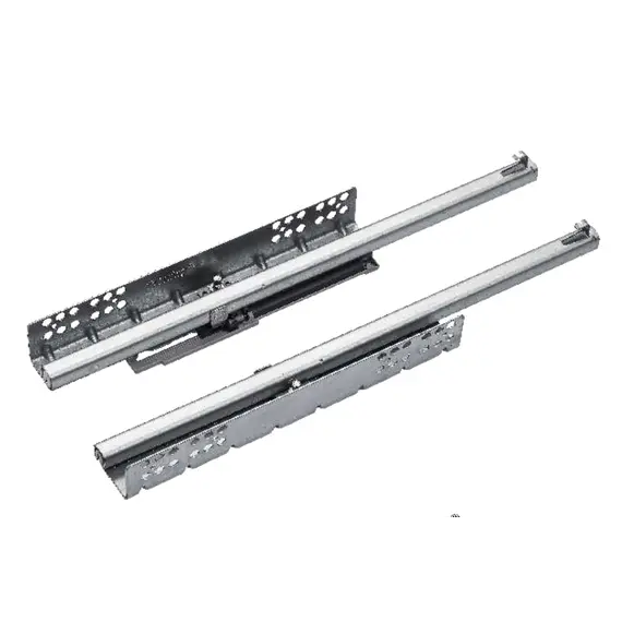 Направляющие скрытого монтажа 3/4 открывание SoftClose установка замками 450 мм арт.658-3045