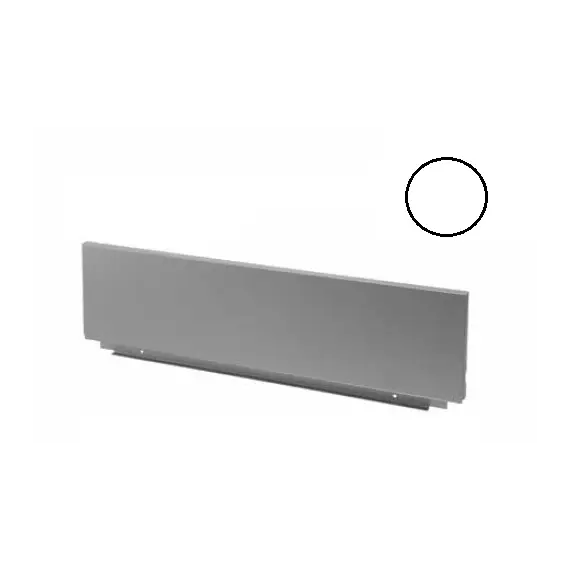 Стенка задняя стальная для ящиков Tekform Slimline DW145 300мм, панель 18 мм, белый арт.655-7M30-150-00