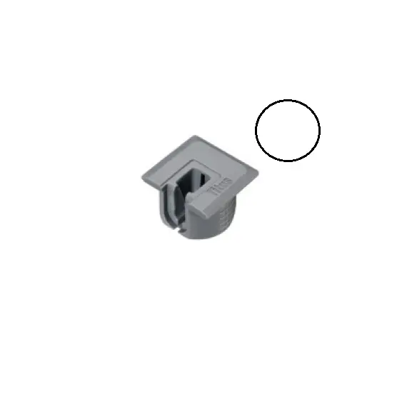 Эксцентрик SYSTEM 6 Wedgefix screw-in 16 мм, белый арт.006619-877-001