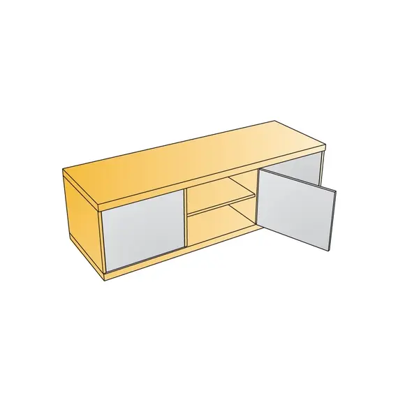 Петля мебельная Titus T-Type 90 градусов 120/45/0 мм. арт.702-0UK0-054-00 - 4