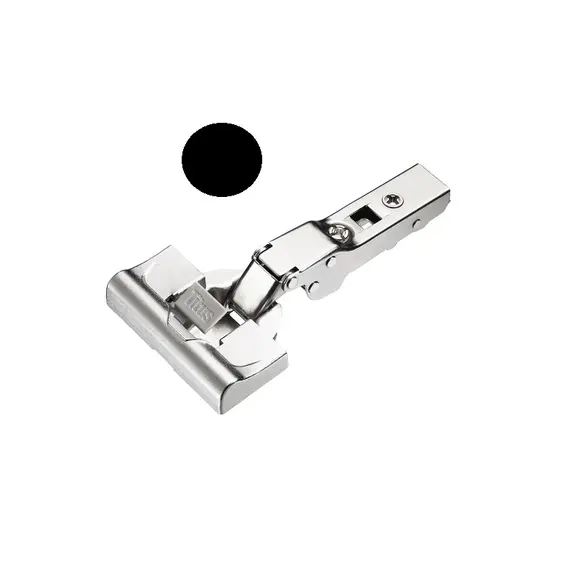 Петля T-type Noir Glissando 110/45/5 с доводчиком установка без инструментов PressTo арт.701-0BT6-068