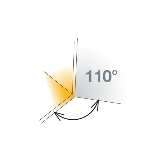 Петля мебельная Titus B-Type для фальшпанели 110/45/18 мм. Арт: 248-0G58-050-TL - 1