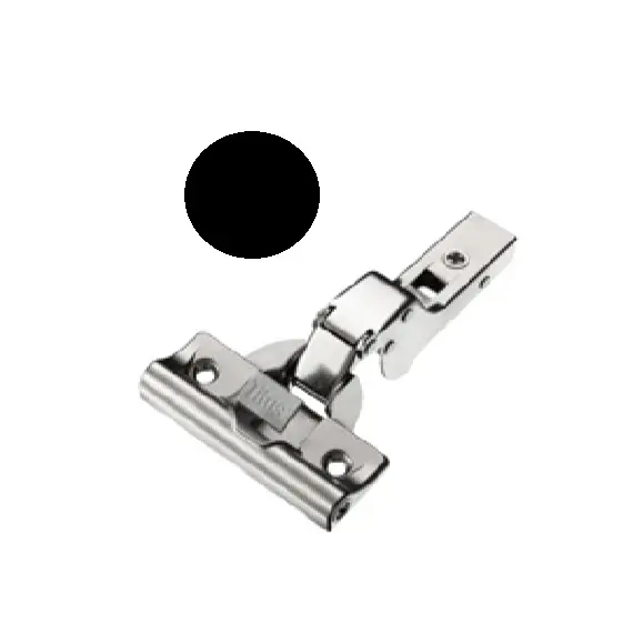 Петля T-type-i Noir Glissando с доводчиком для фасада толщиной до 34 мм 95/45/17 мм арт.708-0WT0-068-00