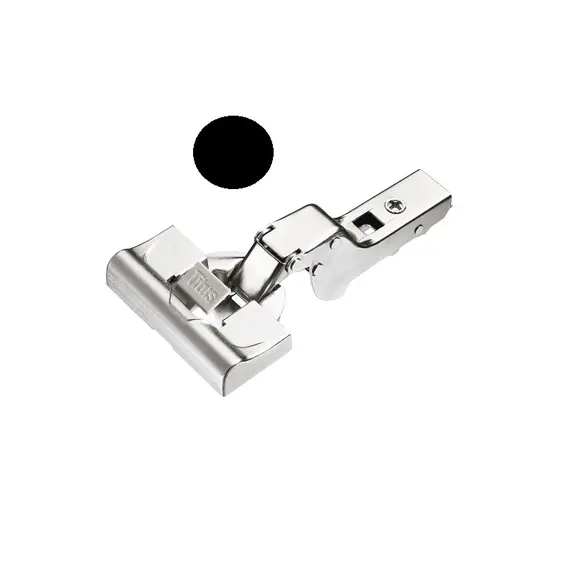 Петля T-type Noir Glissando с доводчиком 120/45/17 установка без инструментов PressTo арт.701-0DT6-054