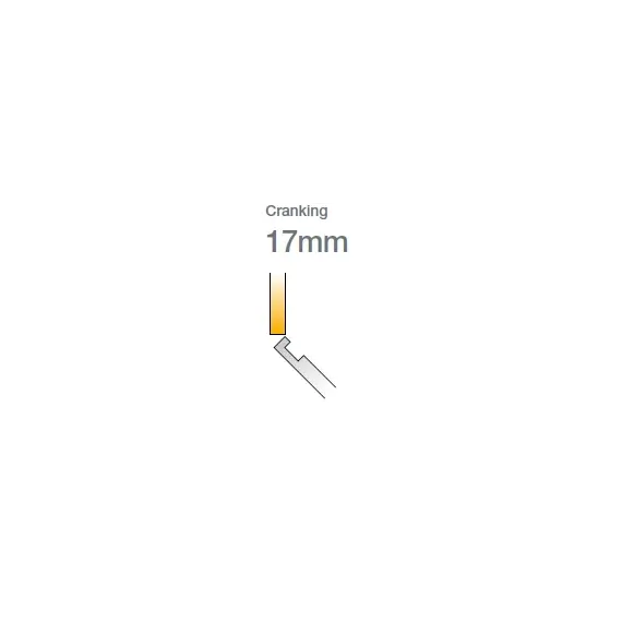 Петля T-type-i TeraBlack Glissando 110/48/17 45 гр арт.701-0B10-961-00 - 7