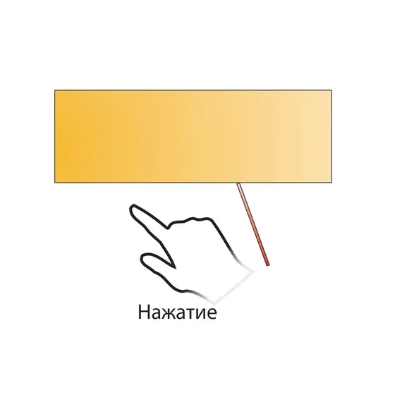 Петля мебельная Titus S-Type Plus PUSH 90 градусов 110/45/9 мм. арт.915-0007-050-0X - 2