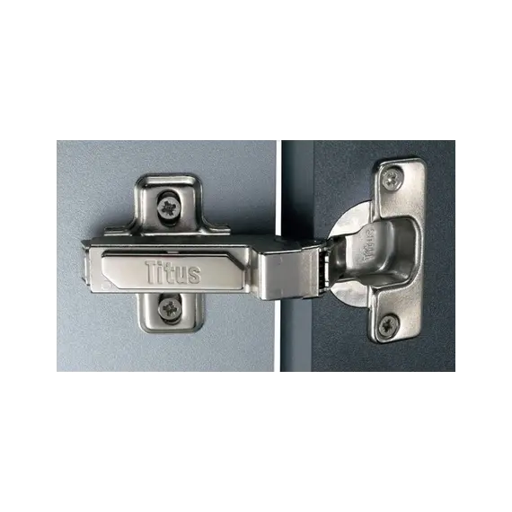Петля мебельная Titus S-Type угловая 15 градусов 110/52/9 мм. Арт: 248-0C66-050-ST - 4