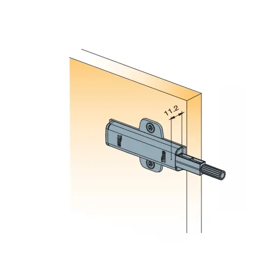 Толкатель Push Latch система открытия нажатием с прямой пластиной арт.915-0X59-381-K2 Titus - 5