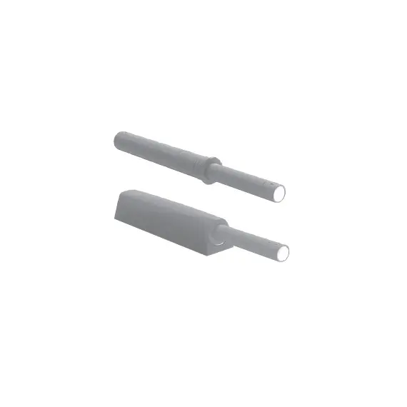 Толкатель Touch Latch с резиновым наконечником, серый арт.TL40.RG - 1
