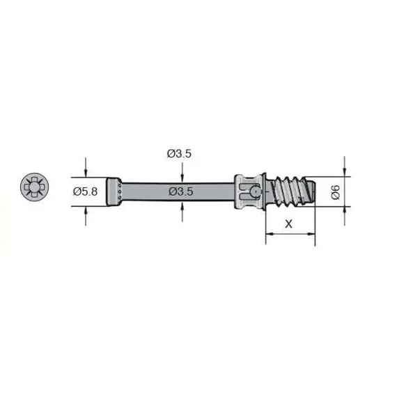 009537-885-K01 Эксцентриковая стяжка, комплект (009537+009435) - 4