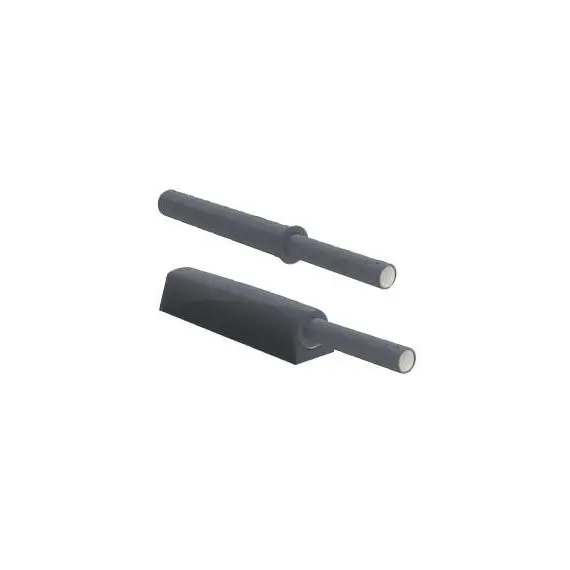 TL40.RA Толкатель Touch Latch с резиновым наконечником, антрацит - 2