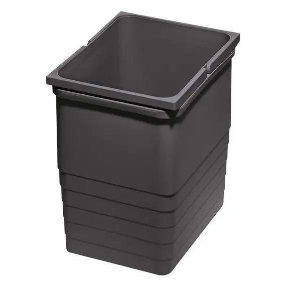 5160.90.41514 Контейнер для мусора 17 л 306*230*310 мм (dark grey) Eins2vier Ninka