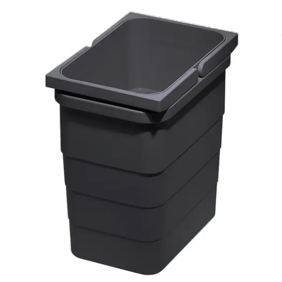 5175.92.41514 Контейнер для мусора 5,5 л 230*153*220 мм (dark grey) Eins2vier Ninka