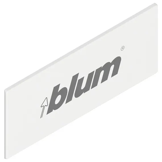 ZAA.532C.BL SW Заглушка TANDEMBOX с лого Blum, intivo/antaro, белый шелк