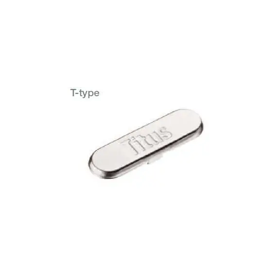 Крышка Titus T-Type к петлям T-type 110/5мм, 9мм, 17мм изготовлена из стали. Арт: 728-1287-650-00