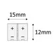 MO-LF08-BP-D1 Коннектор для LED ленты 8 мм - 1