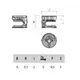 EC16ZL Эксцентрик D15x10 мм (замак) - 1