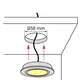 ZQN-SDx1-BZ-V2-0S Светильник встраиваемый Queen LED - 1